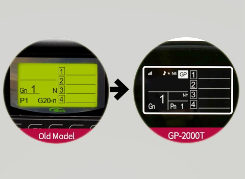 Màn hình hiển thị công nghệ OLED Syscall GP-2000T đem lại hình ảnh trực quan rõ nét và sinh động